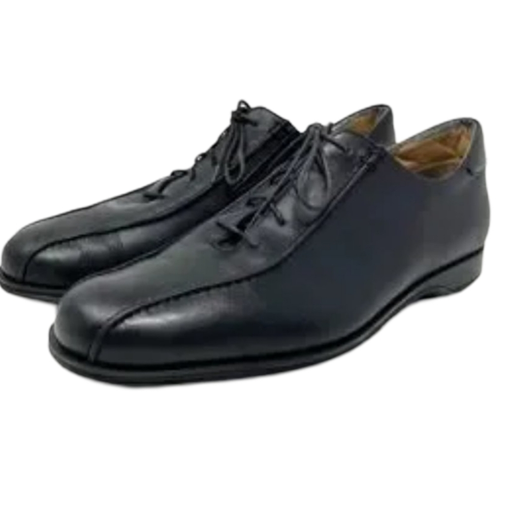 Coach Corwin Black Leather Oxfords Size 10.5
